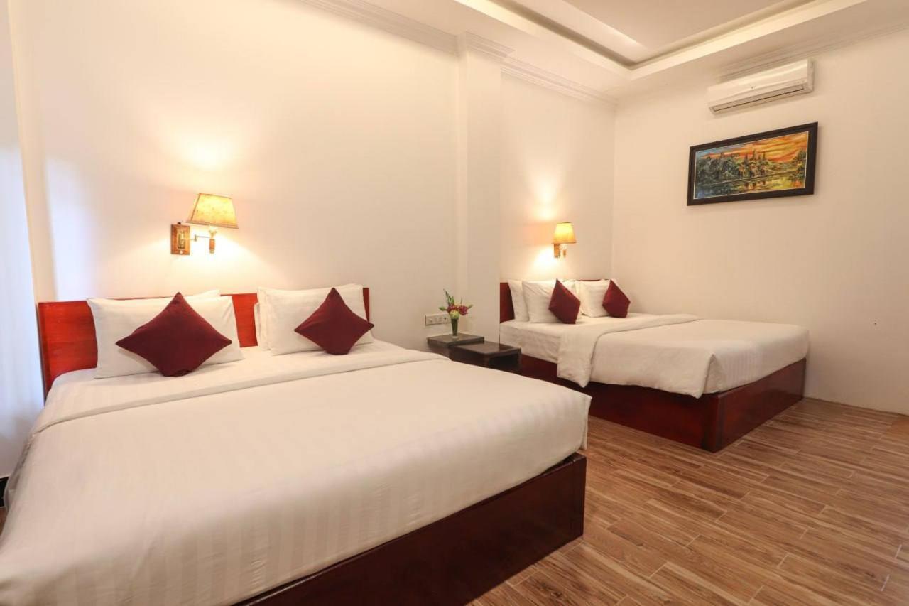 Lucky Garden Boutique Hotel Siem Reap Bagian luar foto